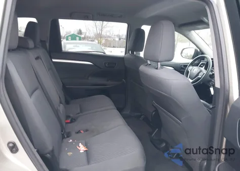 2014 Toyota Highlander Le from USA, damaged, VIN 5TDZARFH9ES005269